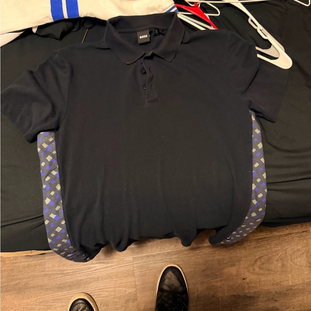 Boss Men's Dark Polo Shirt